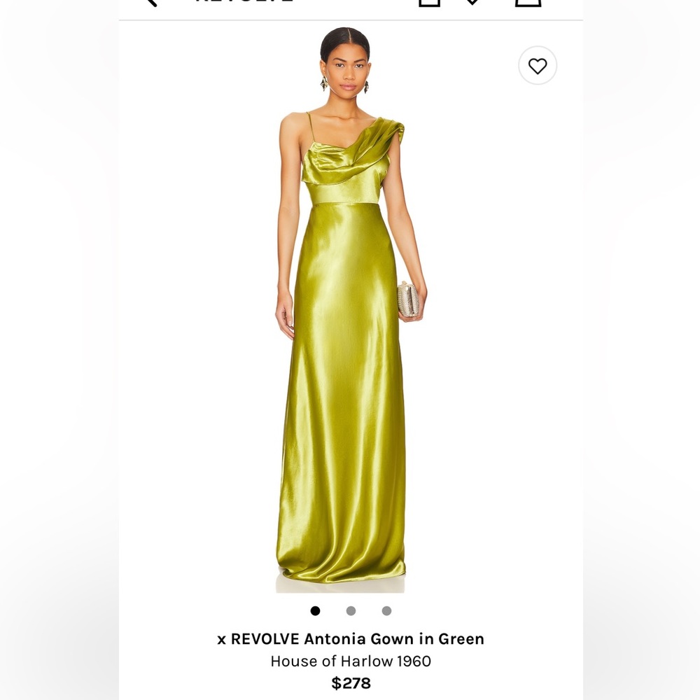 X REVOLVE Antonia Gown in Green